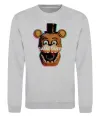 Свитшот Freddy game over Серый меланж фото