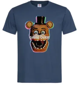 Мужская футболка Фредді кістки Черный фото