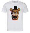 Мужская футболка Freddy game over Белый фото