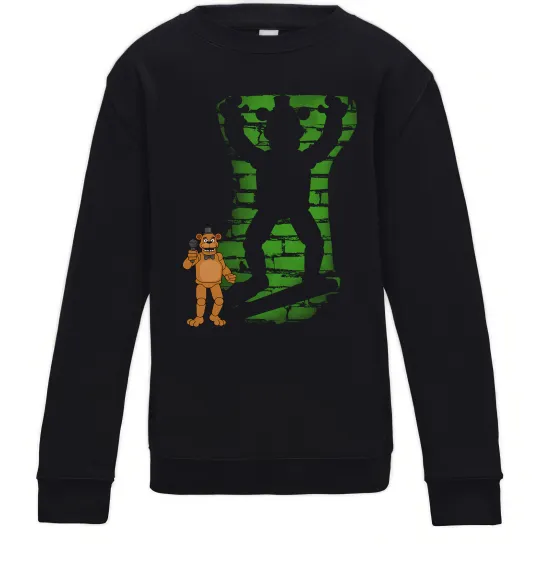 Детский Свитшот Freddy Shadow Черный фото