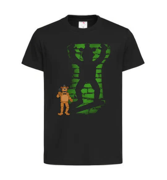 Детская футболка Freddy Shadow Черный фото
