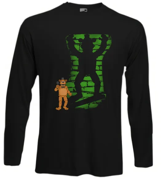 Лонгслив Freddy Shadow Черный фото