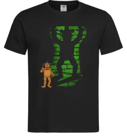 Мужская футболка Freddy Shadow Черный фото