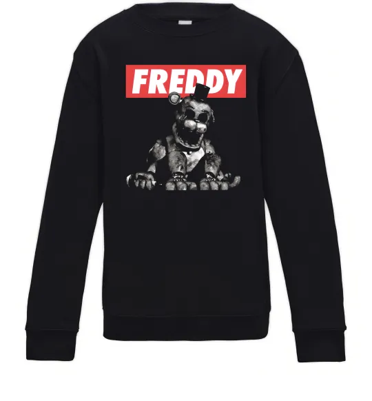 Детский Свитшот Freddy Черный фото