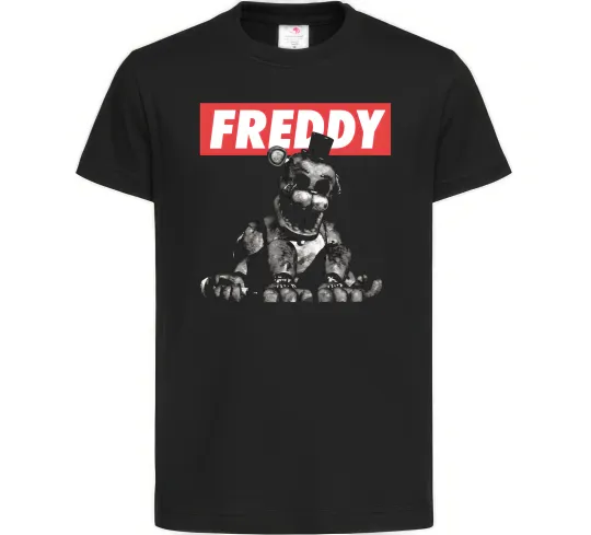 Детская футболка Freddy Черный фото