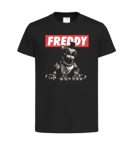 Детская футболка Freddy Черный фото