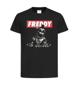 Дитяча футболка Freddy Чорний фото