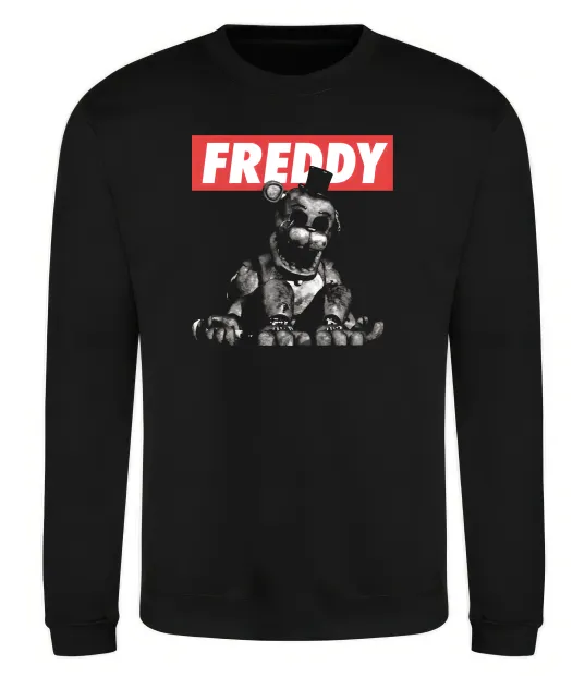 Свитшот Freddy Черный фото