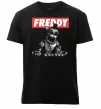 Мужская премиум футболка Freddy Черный фото