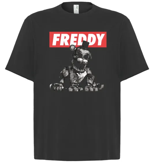 Футболка Оверсайз Freddy Черный фото