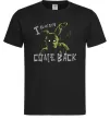 Мужская футболка I always come back Черный фото
