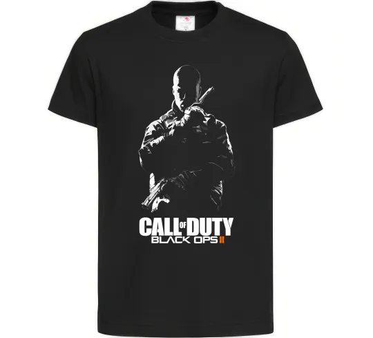 Детская футболка Call of Duty Black Ops 2 Черный фото