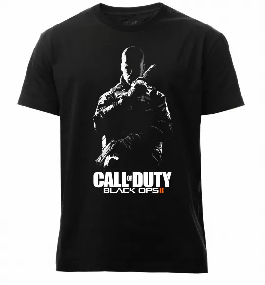 Чоловіча преміум футболка Call of Duty Black Ops 2 Чорний фото