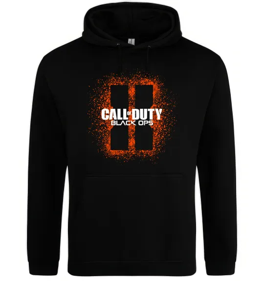 Жіноча толстовка (худі) Black Ops spray Чорний фото