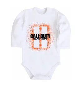 Дитячий бодік Black Ops spray Білий фото