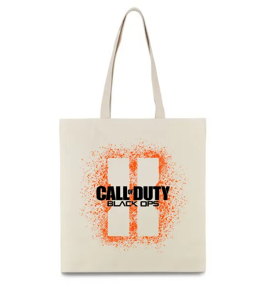 Эко-сумка Black Ops spray Бежевый фото