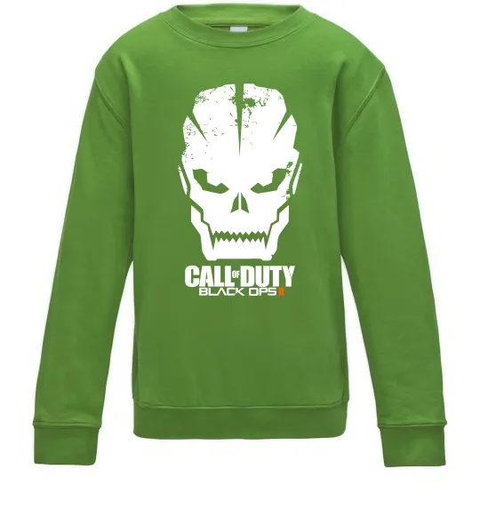 Детский Свитшот CoD Black ops Лаймовый фото