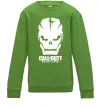 Детский Свитшот CoD Black ops Лаймовый фото