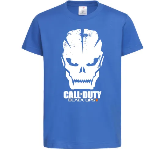Дитяча футболка CoD Black ops Яскраво-синій фото