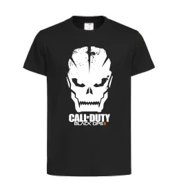 Дитяча футболка CoD Black ops Чорний фото
