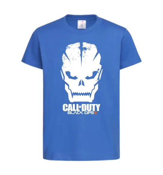 Детская футболка CoD Black ops Ярко-синий фото