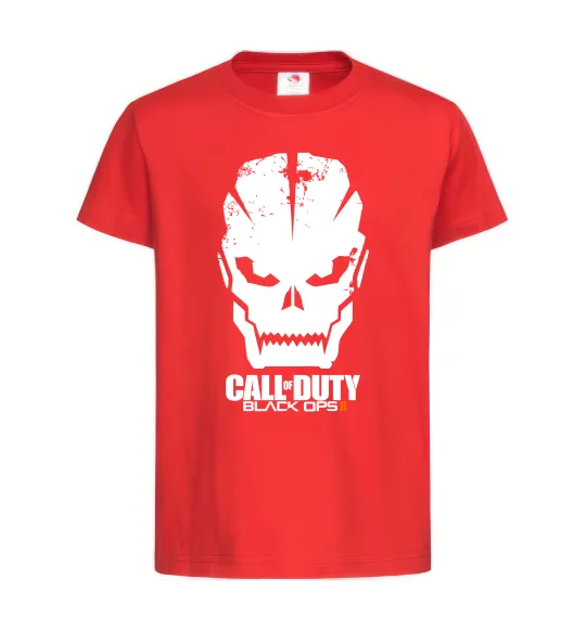 Детская футболка CoD Black ops Красный фото