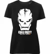 Жіноча преміум футболка CoD Black ops Чорний фото