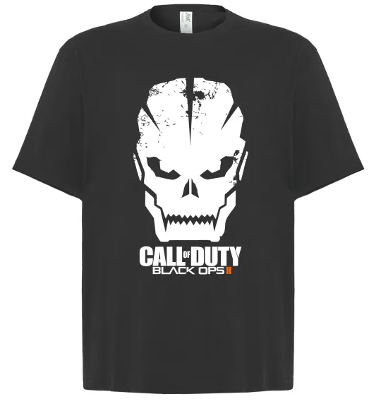 Футболка Оверсайз CoD Black ops Черный фото