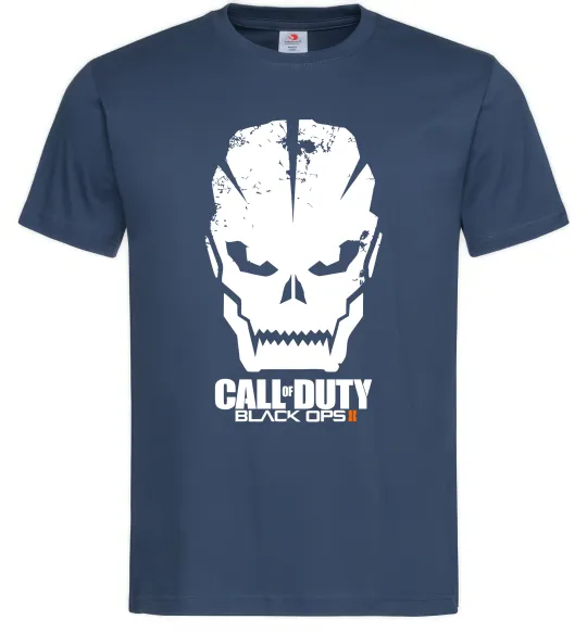 Мужская футболка CoD Black ops Темно-синий фото