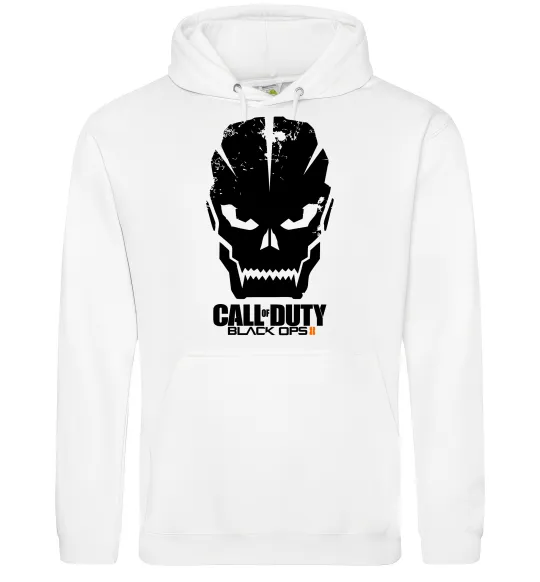 Женская толстовка (худи) CoD Black ops Белый фото