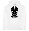 Женская толстовка (худи) CoD Black ops Белый фото