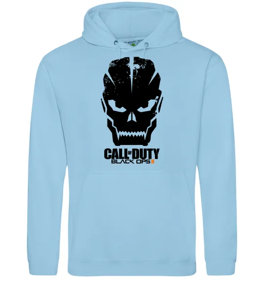 Жіноча толстовка (худі) CoD Black ops Блакитний фото