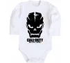 Детский боди CoD Black ops Белый фото