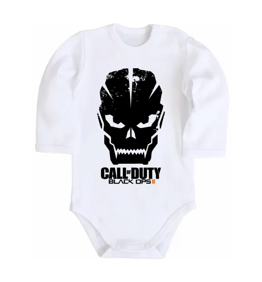 Дитячий бодік CoD Black ops Білий фото