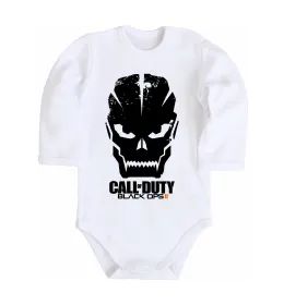 Дитячий бодік CoD Black ops Білий фото