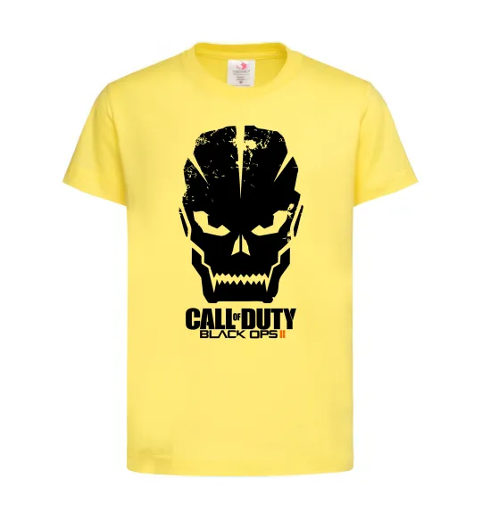 Детская футболка CoD Black ops Лимонный фото