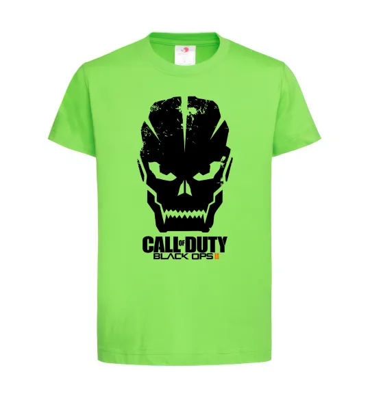 Детская футболка CoD Black ops Лаймовый фото