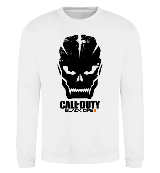 Світшот CoD Black ops Білий фото