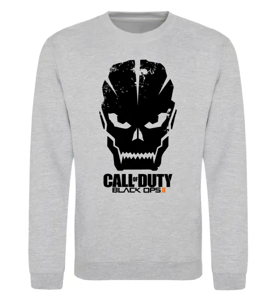 Світшот CoD Black ops Сірий меланж фото