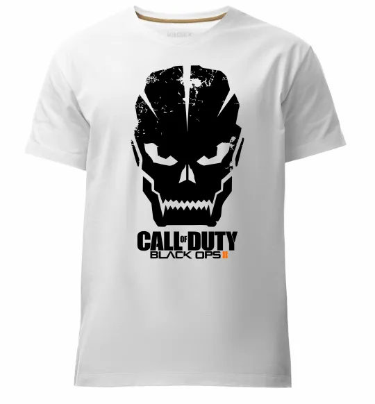 Чоловіча преміум футболка CoD Black ops Білий фото
