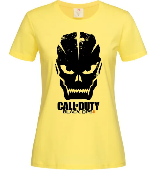Жіноча футболка CoD Black ops Лимонний фото