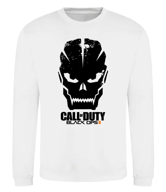 Світшот CoD Black ops Білий фото