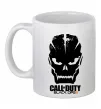 Чашка керамическая CoD Black ops Белый фото