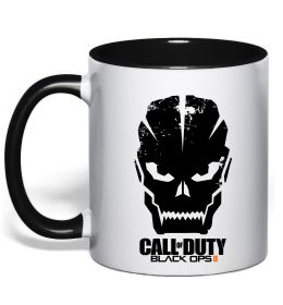 Чашка с цветной ручкой CoD Black ops