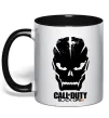 Чашка с цветной ручкой CoD Black ops Черный фото