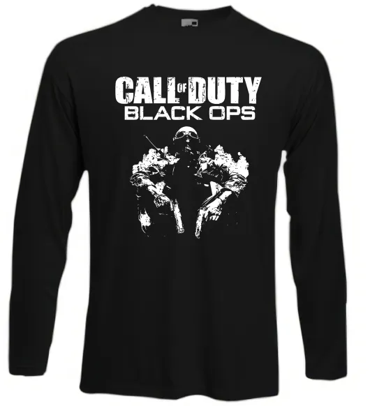 Лонгслив Black Ops Черный фото