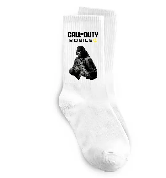 Носки CoD mobile Белый фото