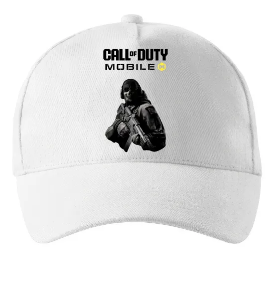 Кепка CoD mobile Белый фото