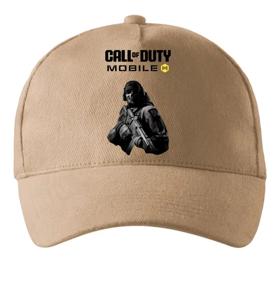 Кепка CoD mobile Песочный фото