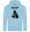 Жіноча толстовка (худі) CoD mobile Блакитний фото